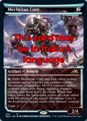 MTG MECHTITAN CORE 402 EXC - MECHACOLOSS CORE - NEO X IT - MAGIC