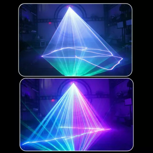 500mW DMX RGB LED Laser Beam Scanner Projector DJ Disco Party Stage Laser Lights - Picture 13 of 23