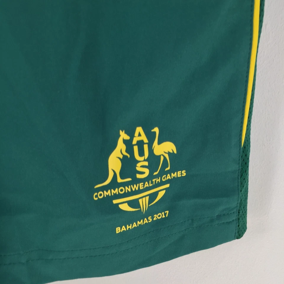 Australia 2017 Bahamas Commonwealth Games Hombre Pantalones Cortos Talla S Atleta 098467 Foto 3 de 4