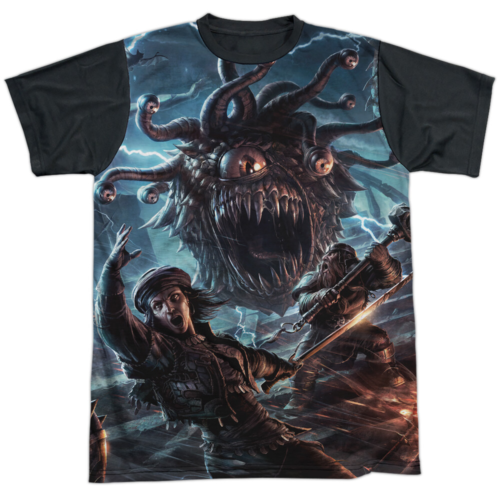 Dungeons And Dragons Monster Manual Adult Costume T Shirt (Black Back), S-3XL