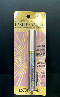 L'Oreal Voluminous Lash Paradise Glitter Topper Mascara 225 Gold Or Sparkle .27