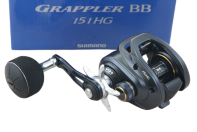 Shimano 22 Grappler BB 151 HG Left Handed Soltwater Fishing Reel 