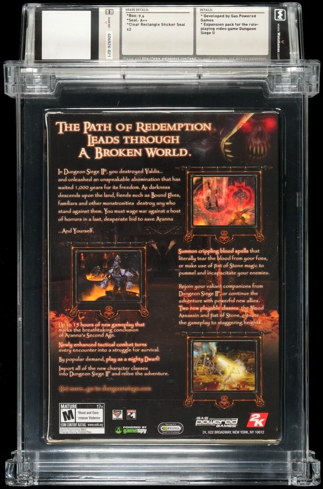 Dungeon Siege II: Broken World, WATA 9.6 A++ - Image 2 of 4