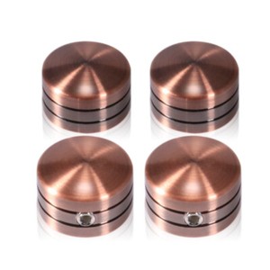 4pcs Motorcycle Copper Crown Engine Screw Cap Covers for Harley Sportster Dyna