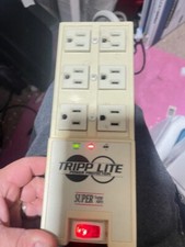 TRIPP LITE Super Surge Alert Protector Power 6ft Cord Auto Shut Off 1G 