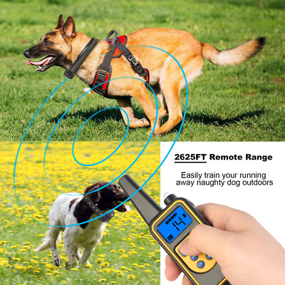 800m Waterproof Electric Dog Training Collar Pet Remote Control