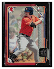2015 Bowman Prospects Asia Black-Red #BP55 Conrad Gregor