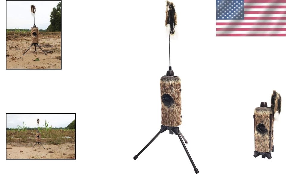 Realistic Predator Calling Decoy with Cottontail Distress Sound for Hunting - Image 2 of 4