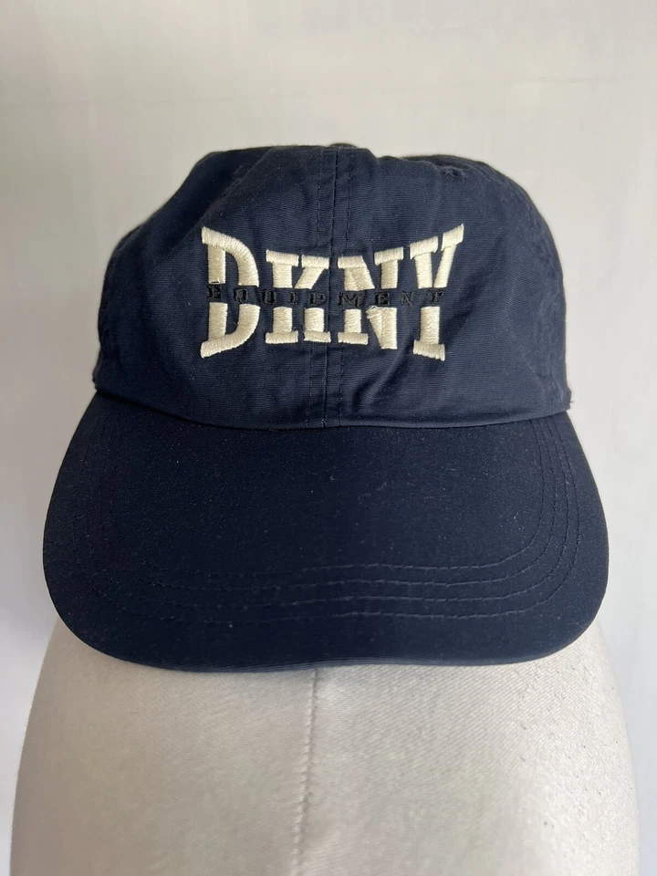 DKNY EE. UU. Oficial Unisex Vintage Años 90 Botón Correa Trasera Gorra Talla Única Foto 3 de 4