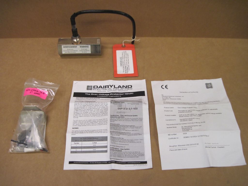 Dairyland OVP2/23.7100 OVP Over Voltage Protector Kit FMFB.75B 2