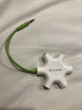 Belkin rockstar 5-jack multi headphone audio splitter used