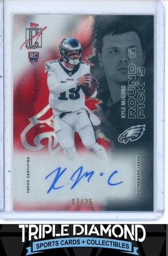 2025 Topps Signature Kyle McCord Rookie Class Autographs (RAW)