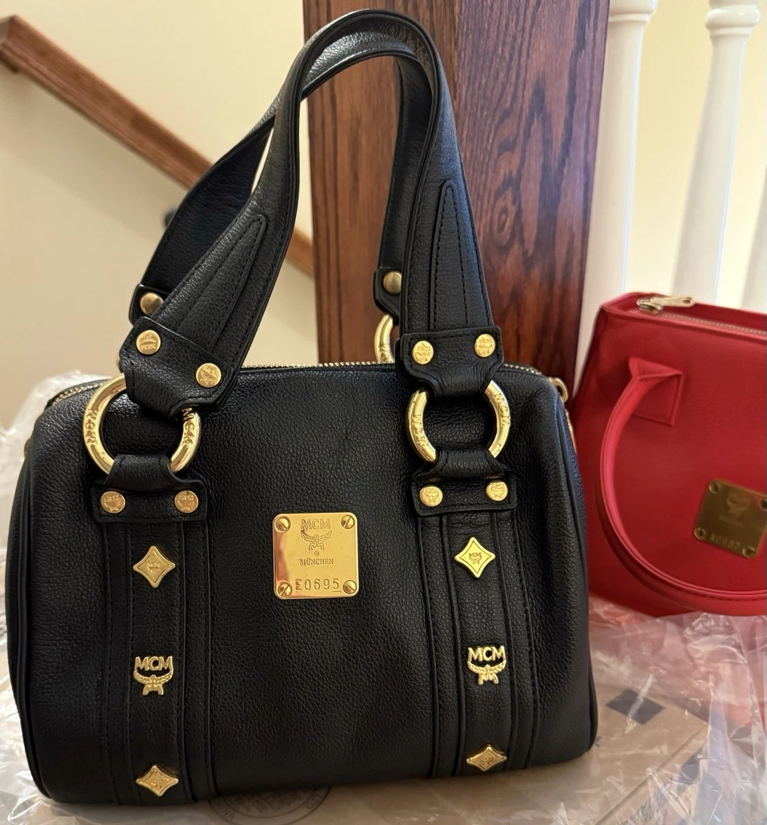 MCM Leather Exterior Black Bags & Handbags for Women for sale | eBay