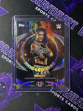 2025 Topps Universe WWE Bayley Ring Leaders Gold Stone #42/75