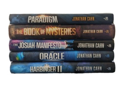 Jonathan Cahn Book Lot Of 5 Hardcover Dust Jacket Josiah Oracle Harbinger II 
