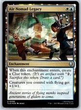 Air Nomad Legacy Foil Avatar: The Last Airbender 206 NM MTG Card
