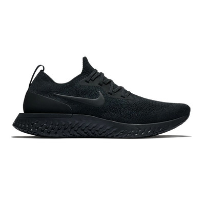 Nike Epic React Flyknit Running 2018 - Triple Black - Größe UK 8,5 (EU 43) US 9,5