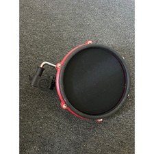 Alesis Nitro DM7X Electronic Mesh Drum Pad Red 8 inch Dual Zone Trigger Mount