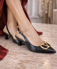 Valentino Garavani Inspired Women's Slingback Heels