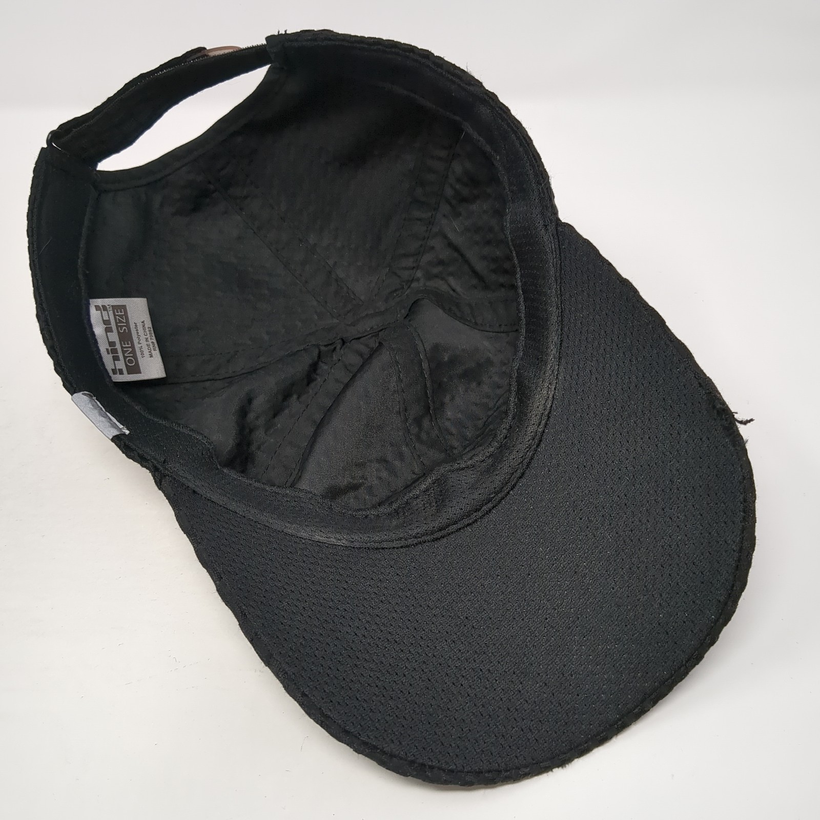 Hind Strapback Hat Solid Black One Size Adjustabl… - image 7