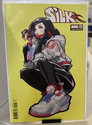 SILK #2 (2021) ROSE BESCH 1:25 INCENTIVE VARIANT NM TOPLOADER