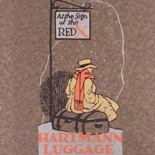 1923 Hartman Luggage at the Sign of the Red X Printing Sample Cover 10.25x13.5"