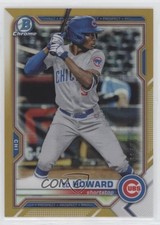2021 Bowman Chrome Prospects Gold Refractor 41/50 Ed Howard #BCP-221 4k8