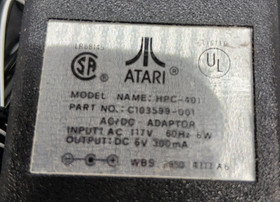 Atari OEM Power Adapter HPC-401 - C103599-001, Tested to Work