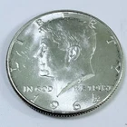 1964 Kennedy Half Dollar (90% Silver ) MS MINT STATE DETAILS FREE SHIP #8528