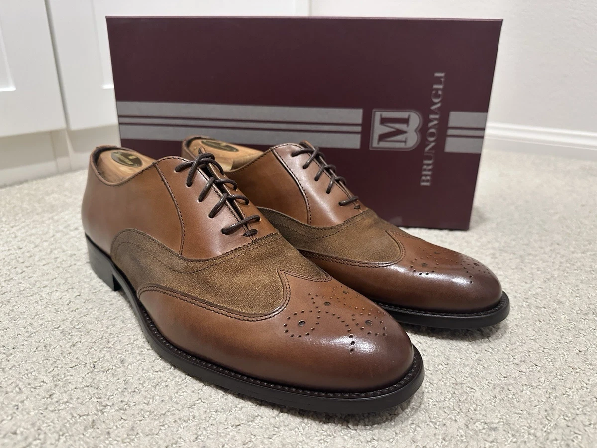 M by Bruno Magli Barni Brown wingtip Oxford Loafers  Men\'s M by Bruno Magli Barni Brown wingtip Oxford Loafers Men\ main image 3