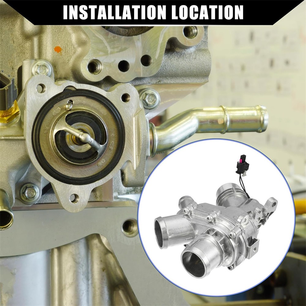 Thermostat Housing Assembly For Land Rover LR4 Discovery Jaguar XF XJ XE F-Pace