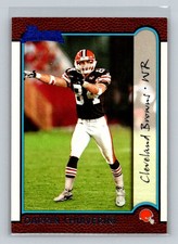 1999 Bowman Rookie RC #192 Darrin Chiaverini Cleveland Browns Football Card. rookie card picture