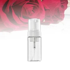 4 Pcs Plastic Refillable Pump Bottles Dispenser Travel Empty Containers