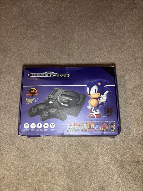 Sega Mega Drive Flashback HD Console with 85 Built-In Games