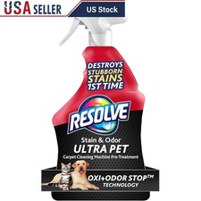 Pet Stain Remover Carpets Upholstery Odor Eliminator Tough Stains Safe Pets New
