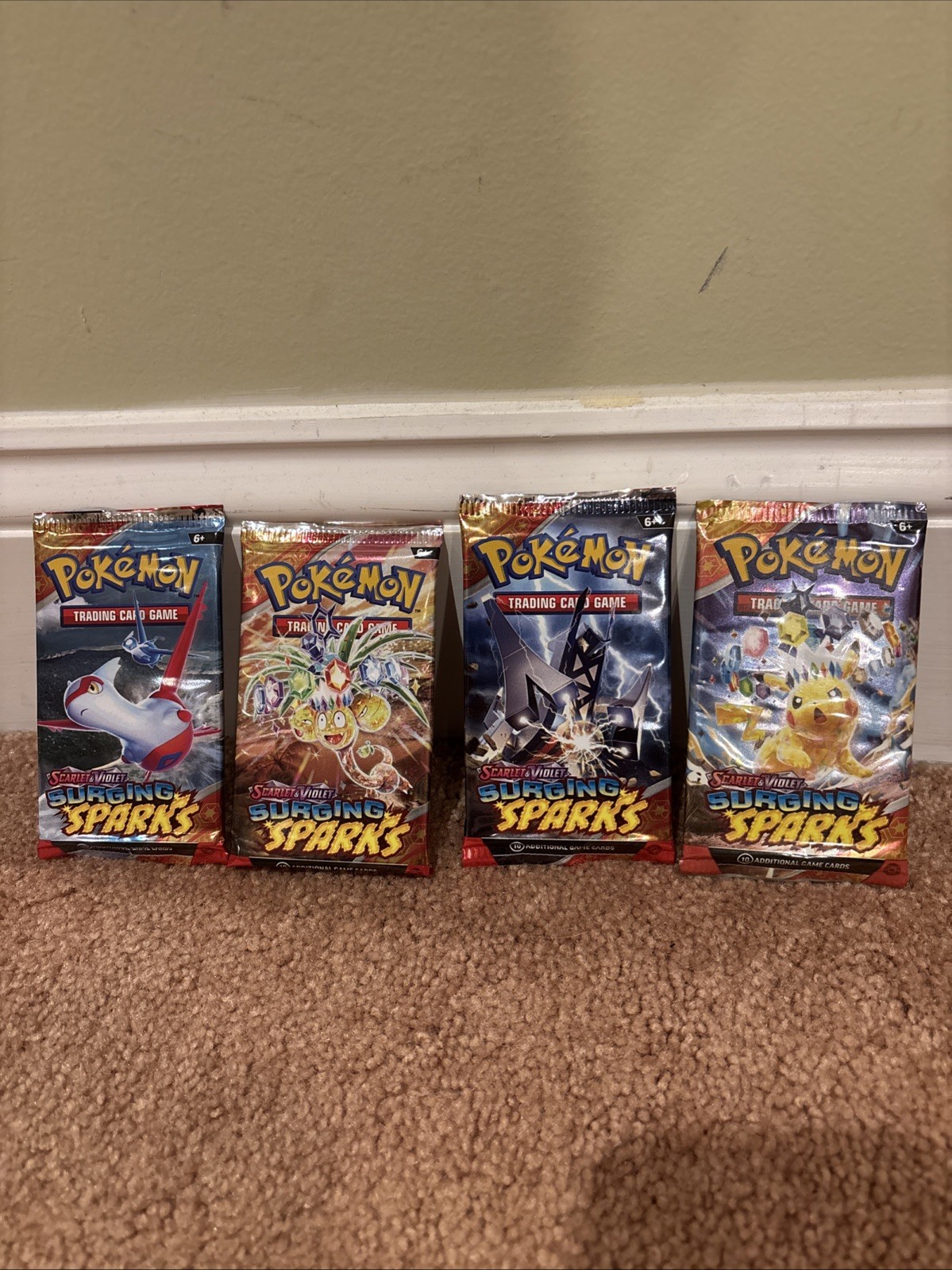 Pokemon Surging Sparks (1) Booster Pack - Factory Sealed - Random Pack Art