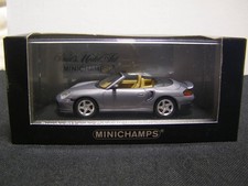 MINICHAMPS 1/43 Porsche 911 turbo Cabriolet 2003 gray metallic 2003 Minichamps