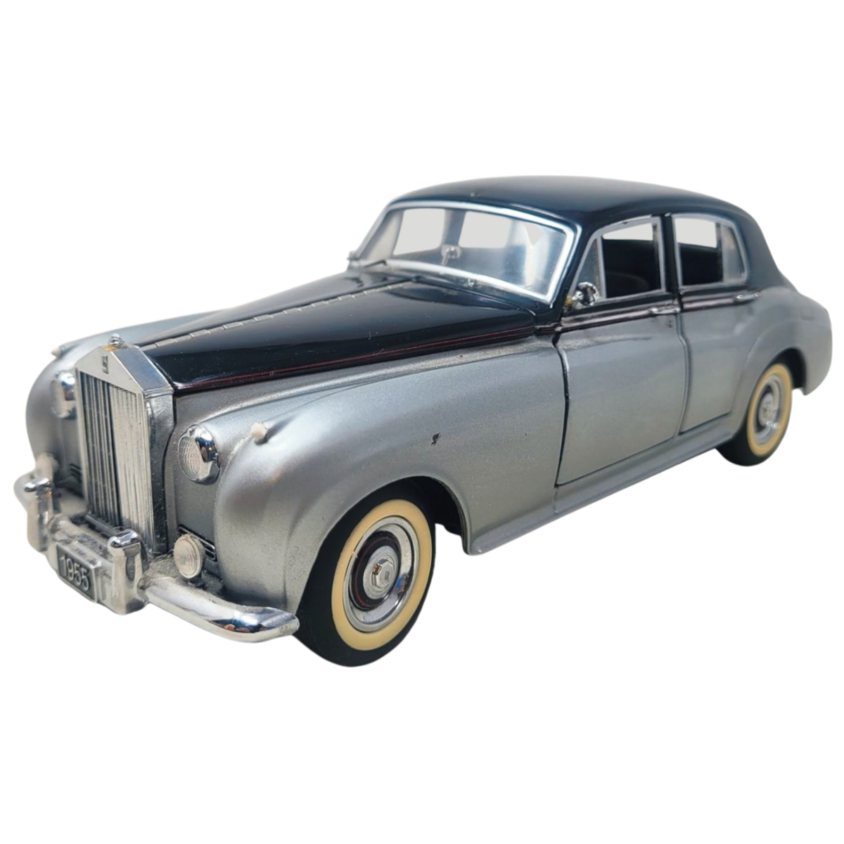 Rolls Royce Silver Cloud ブリキ製 ミニカー Franklin Mint 1:24 1955 Rolls-Royce silver cloud classic model Car