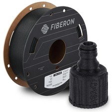 Fiberon ASA-CF08 Carbon Fiber ASA Filament 1.75mm, Black, 0.5kg