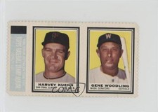 1962 Topps Stamp Panels Harvey Kuenn Gene Woodling pp8