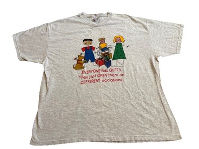 Vintage 1997 Everyone Has Gifts By E.L. Anderson Size XL Global Ideas