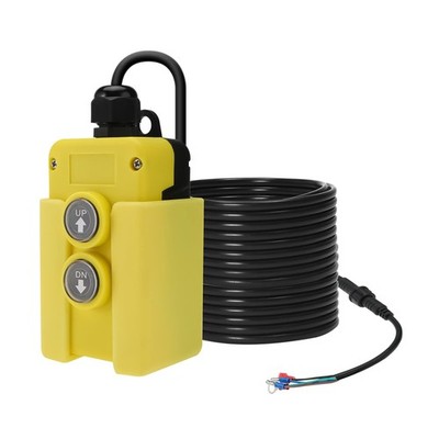 4 Wire Dump Trailer Remote Control Switch for Hydraulic Pump, 12V DC Double Acti