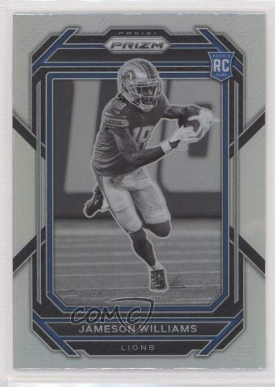 2022 Panini Prizm Rookie Variation Silver Prizm Jameson Williams #311 Rookie RC