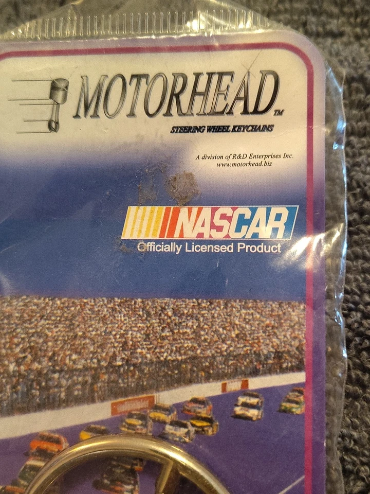 Vintage 2003 Dale Earnhardt Sr. #3 Motorhead Steering Wheel Key Chain New Nascar - Image 3 of 4