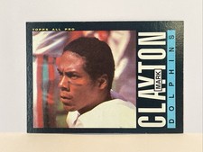 ? MARK CLAYTON 1985 Topps RC #308 Rookie Card MIAMI DOLPHINS Louisville NM+ ?. rookie card picture