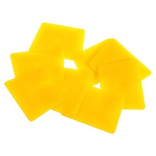 15pcs Ultra Thin Plastic Opening Card Flexible Pry Opening Tool Repair, Yellow