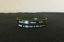 Marumi 52mm-55mm Step Up Ring With Filter
