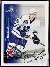 Alyn McCauley 1998-99 Upper Deck MVP #198 Silver Script Toronto Maple Leafs