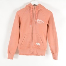 Peak Performance Women's Hoodie Sweatshirt Size S Small Old Rose Full Zip