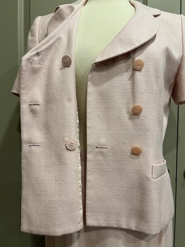 Conjunto de 10 Falda Le Suit Blazer Clavel Rosa Modesto Pastel Barbiecore - Imagen 6 de 15